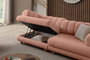 Atelier Del Sofa Gloria - Powder Sofá de 3 Plazas
